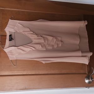 By By Ruffle dusty pink tank top size xl fits like large